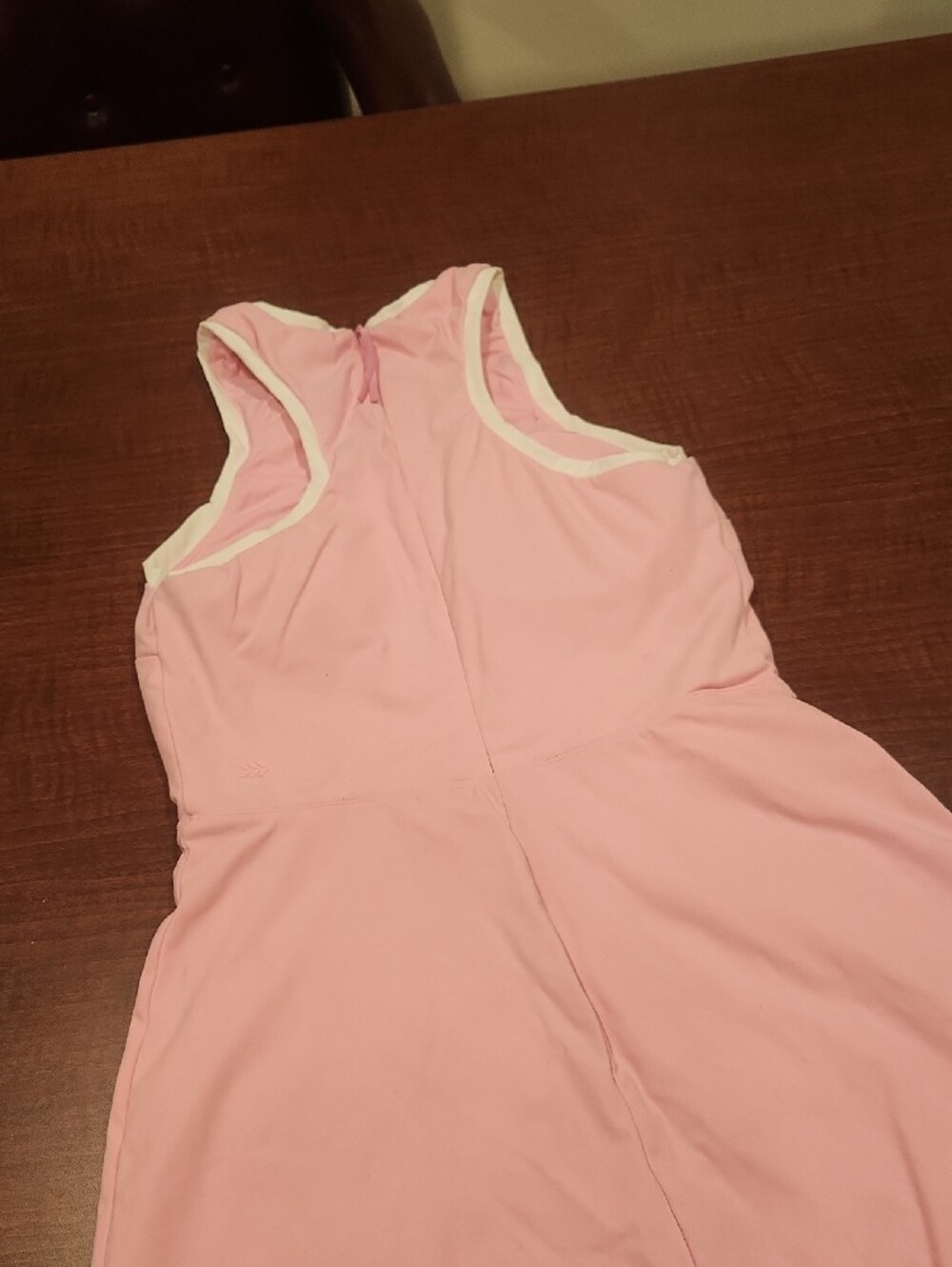 All In Motion Pink Sleeveless Athletic Dress with Contrast Trim - Picture 3 of 4